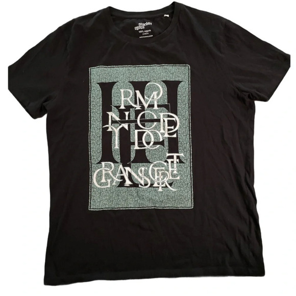 Vintage Tops - Stanley Stella organic cotton graphic T-shirt